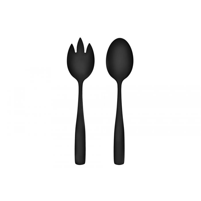 Maku Kitchen life Basic Salaattiottimet terästä mattamusta