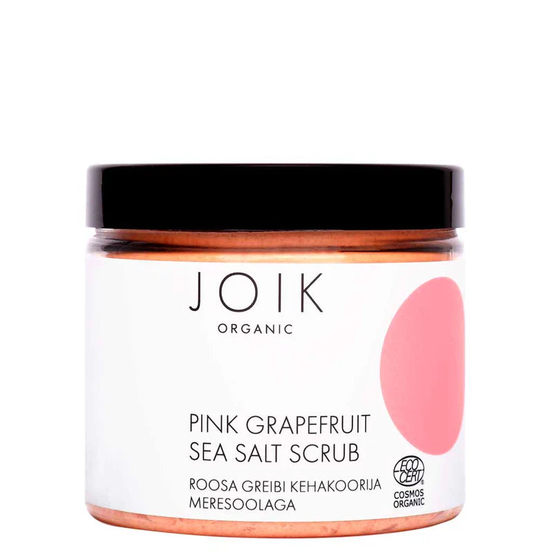JOIK Organic Pink Grapefruit Sea Salt Scrub Vartalokuorinta 240 gr