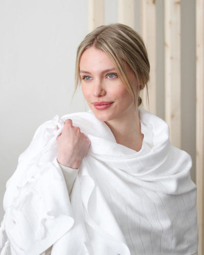 Luin Living - Bamboo Pyyhe 90x180cm Snow