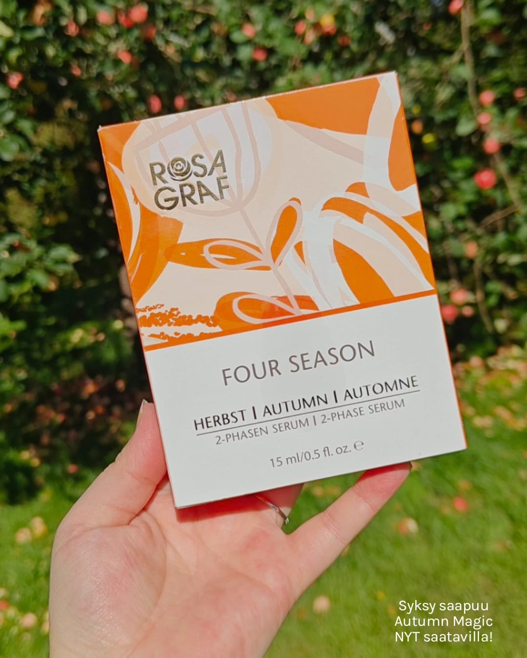 Rosa Graf - Four Season autumn serum / syksy seerumi 15ml