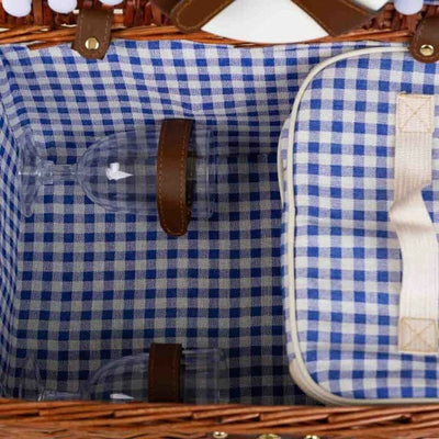 UUTTA! Piknikkori Alexandra House Living Ruskea 33,0 x 25,0 x 45,0cm
