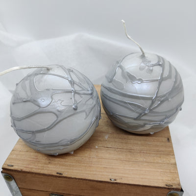 Jadeco Living - varjokynttilät pallo 8 cm (palaessa tekee upean varjon kynttilään)