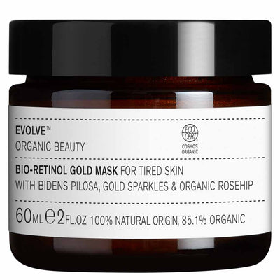 EVOLVE ORGANIC BEAUTY BIO-RETINOL GOLD MASK KASVONAAMIO 60 ML