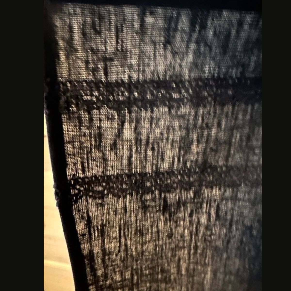 Jadeco Living - Keittiöpyyhe/käsipyyhe musta 45 x 65 cm